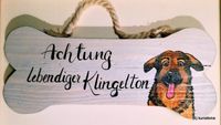 Schild Holz Knochen Klingelton 2_1